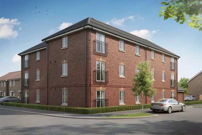 A CGI Image Of Apartment Block E