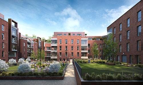 Thumbnail Flat for sale in Burnell Block, Fellows Square, Cricklewood