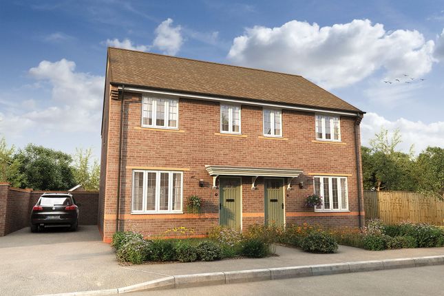 Thumbnail Semi-detached house for sale in "The Byron" at Beamhill Road, Anslow, Burton-On-Trent