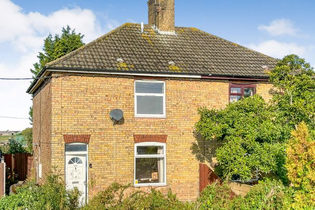 Semi-detached house for sale in Ramsey Road, Pondersbridge, Ramsey, Huntingdon
