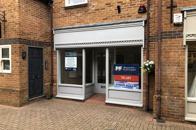 Retail premises to let in 8 The Maltings, Mill Street, Oakham