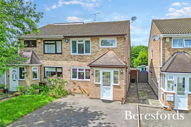 Thumbnail Semi-detached house for sale in Carisbrooke Close, Hornchurch