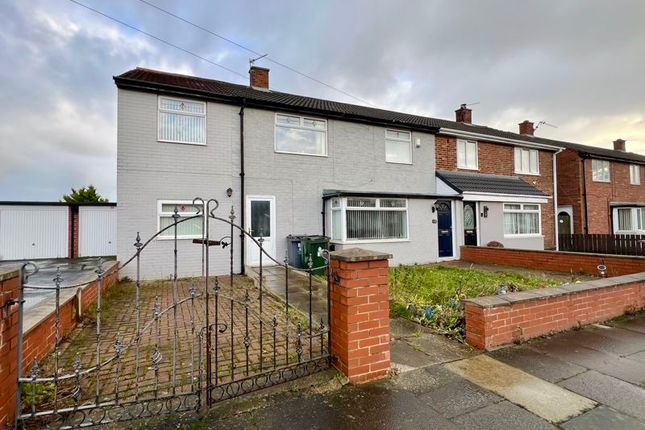 Semi-detached house for sale in Tiverton Avenue, North Shields