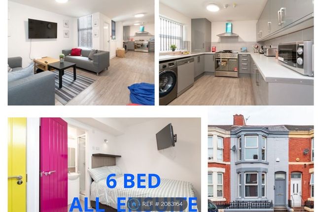 Thumbnail Room to rent in Leopold Road All Ensuite, Kensington, Liverpool