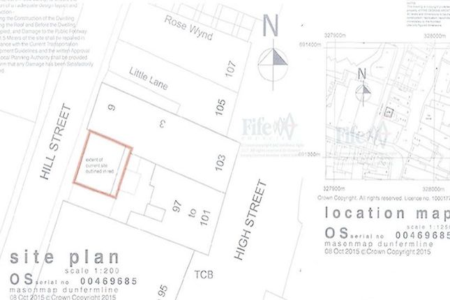 Land for sale in Development Site At Hill Street, Kirkcaldy, Fife KY11Hx