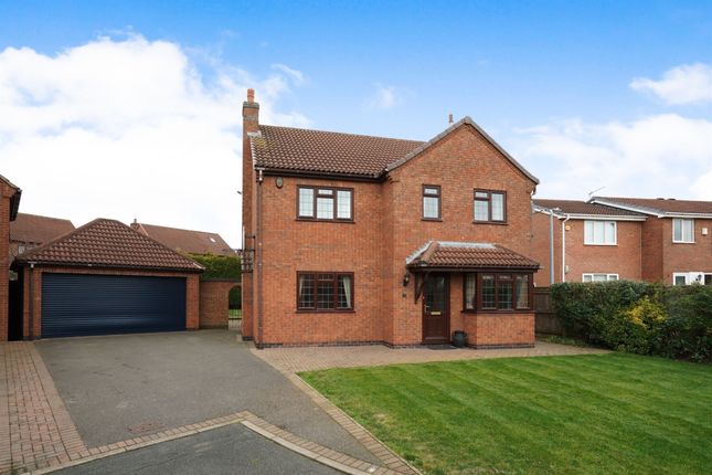 Thumbnail Detached house for sale in Faraday Avenue, Stretton, Burton-On-Trent