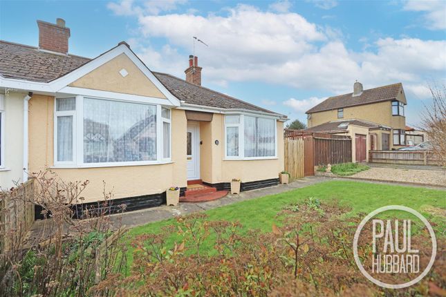 Thumbnail Semi-detached bungalow for sale in Homefield Avenue, Lowestoft