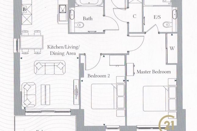 Flat 502, Sacrist Apartments 44-50, Abbey Road, BARKING photo 4