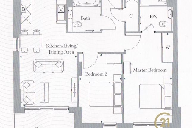 Flat to rent in Abbey Road, Barking