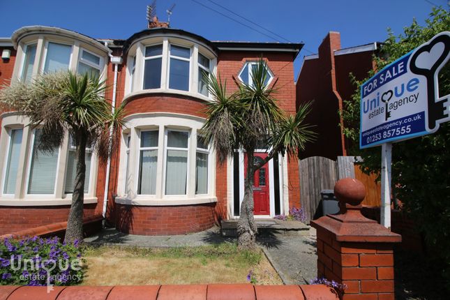 Semi-detached house for sale in Blenheim Avenue, Blackpool