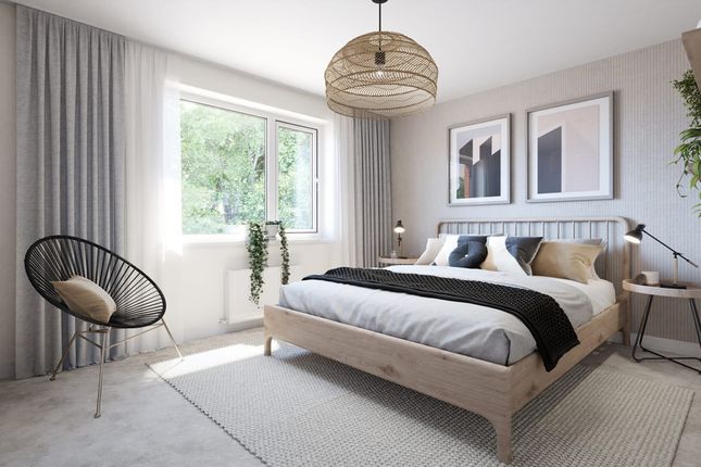 Bedroom 2 Has Space For A Double Bed And Ample Storage Space
