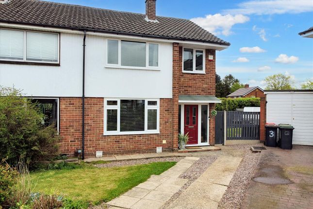 Semi-detached house for sale in Stoneleigh Close, Chilwell, Nottingham