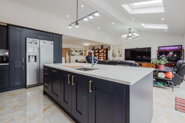 Family Living Room And Dining Kitchen