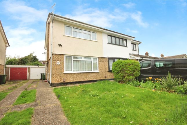 Thumbnail Semi-detached house for sale in Merlin Way, Wickford, Essex