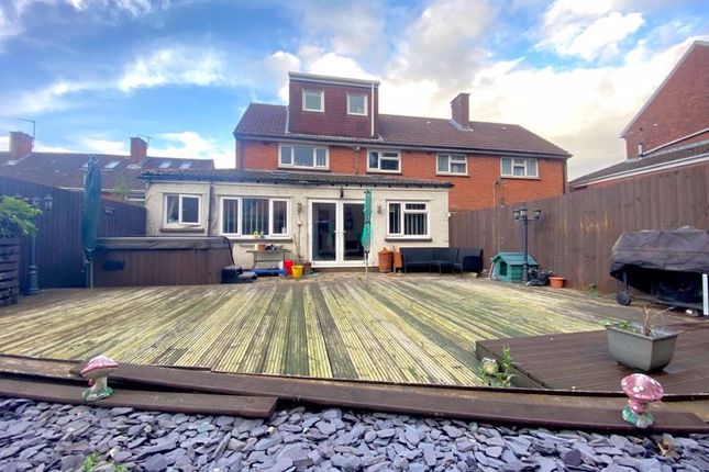 Thumbnail Semi-detached house for sale in Heol Poyston, Ely, Cardiff
