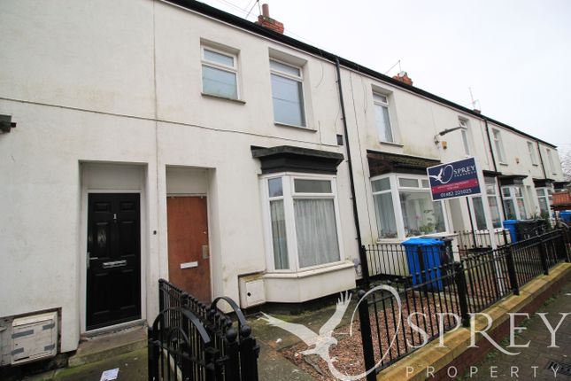 Thumbnail Terraced house to rent in Thirlmere Avenue, Wellsted Street, Hull