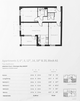 Flat for sale in Brannigan Way, Edgware