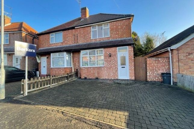 Thumbnail Semi-detached house to rent in Fairfield Road, Oadby, Leicester