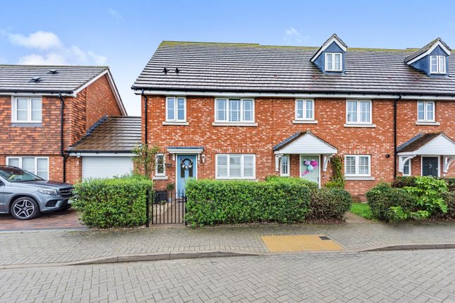 Thumbnail End terrace house for sale in Spire Way, Wainscott, Rochester