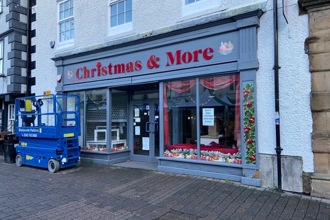 Retail premises to let in 10 Market Place, Kendal, Cumbria