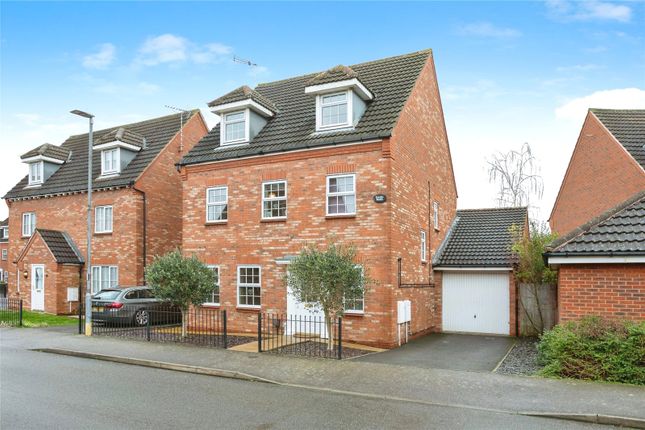 Thumbnail Detached house for sale in Navigation Drive, Glen Parva, Leicester, Leicestershire