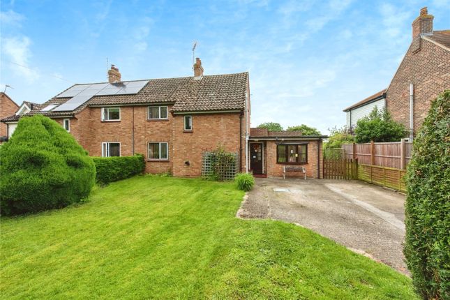 Thumbnail Semi-detached house for sale in St. Georges Road, Stowlangtoft, Bury St. Edmunds, Suffolk