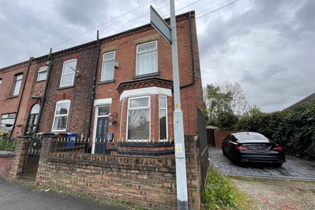 Thumbnail End terrace house to rent in Stockport Road West, Bredbury, Stockport