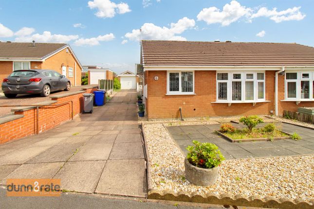 Thumbnail Semi-detached bungalow for sale in Easedale Close, Baddeley Edge, Stoke-On-Trent