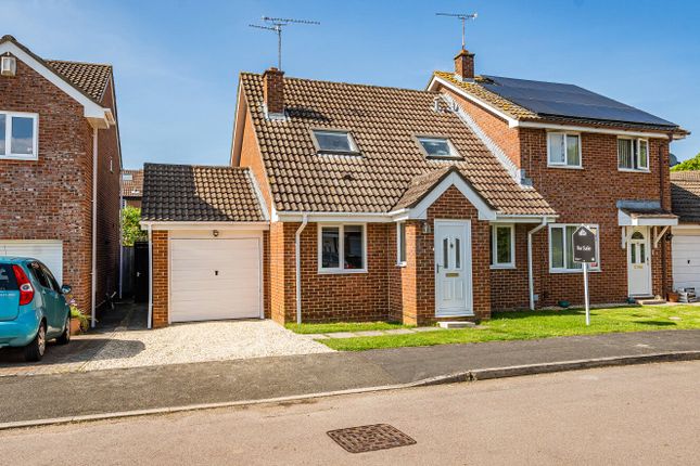 Thumbnail Semi-detached house for sale in Warbeck Gate, Grange Park, Swindon