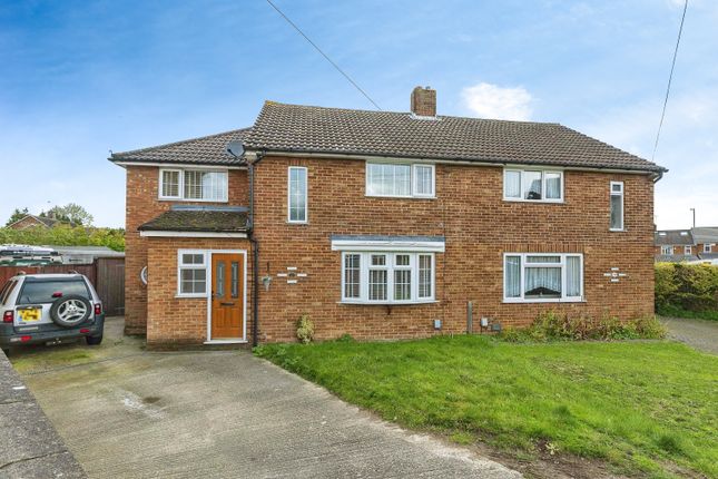 Semi-detached house for sale in The Retreat, Dunstable, Bedfordshire
