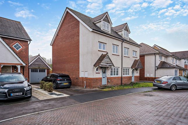 Thumbnail Semi-detached house for sale in Capel Dewi Hall Road, Newport