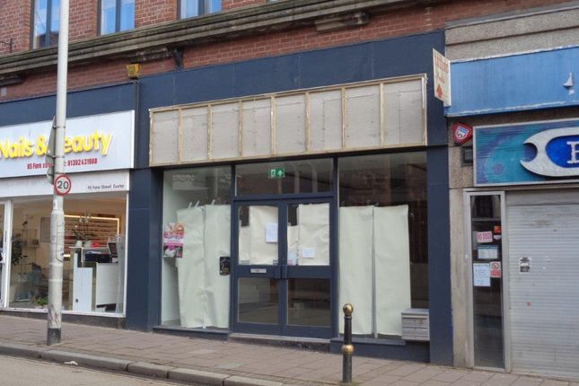 Retail premises to let in Fore Street, Exeter