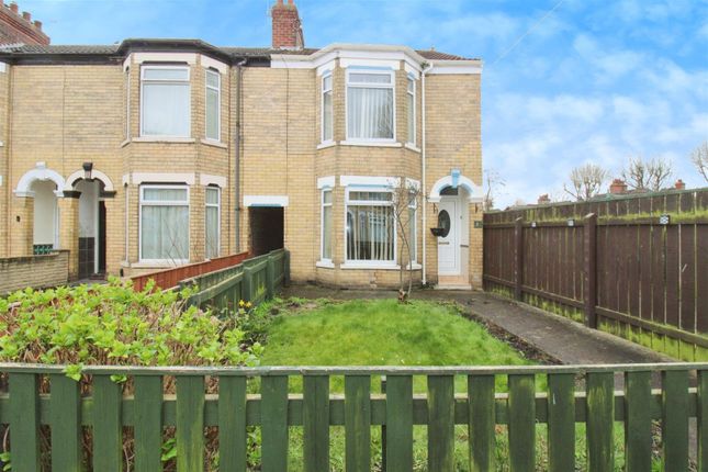 Thumbnail End terrace house for sale in Dryden Street, Hull