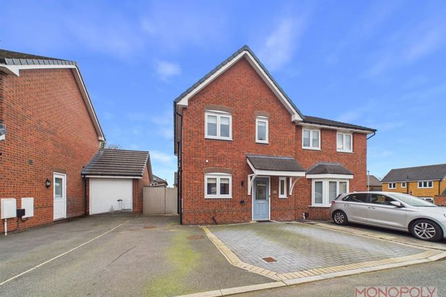 3-bed semi-detached on 26 Maes Gwyrdd, Wrexham, £230,000
