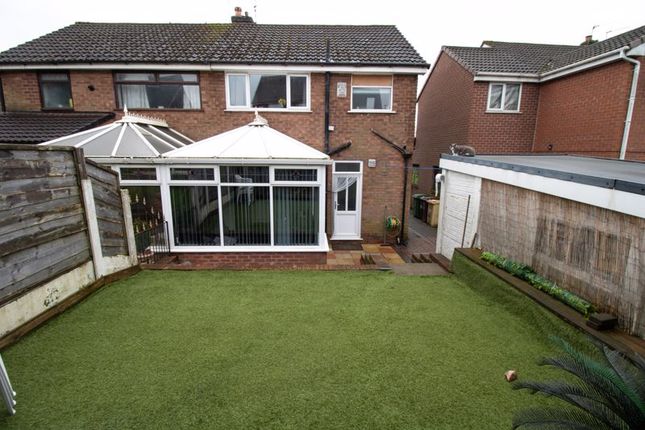 Semi-detached house for sale in Holcombe Close, Kearsley, Bolton
