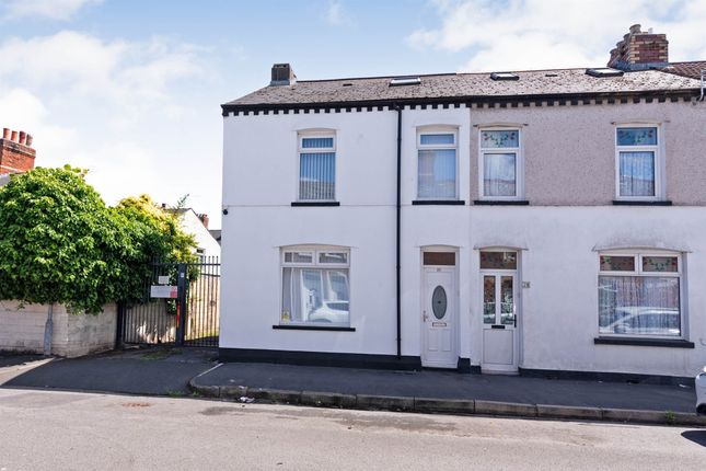 Thumbnail End terrace house for sale in Redlaver Street, Cardiff