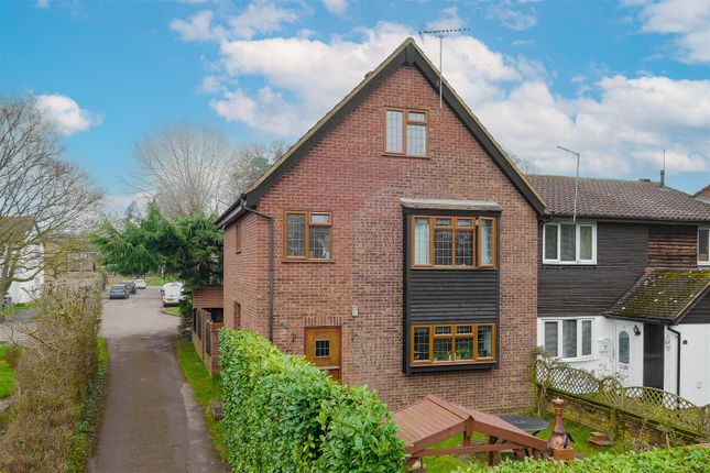 Thumbnail End terrace house for sale in Downhall Ley, Buntingford