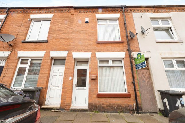 Terraced house for sale in Warwick Street, Leicester, Leicestershire