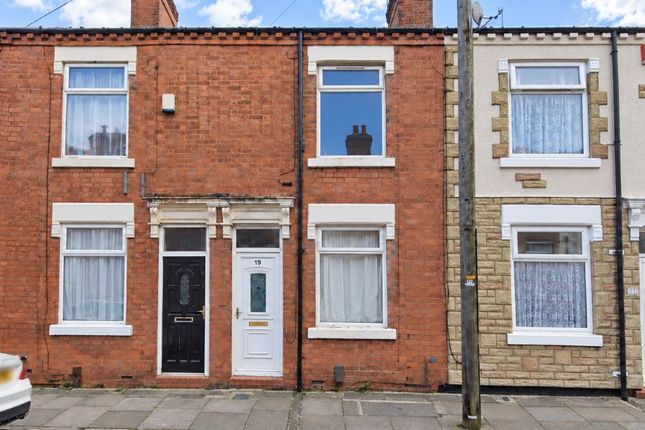 2-bed terraced on 19, Salisbury Street, Stoke-on-Trent, £55,000