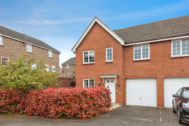 Thumbnail Semi-detached house for sale in Manning Road, Bury St. Edmunds