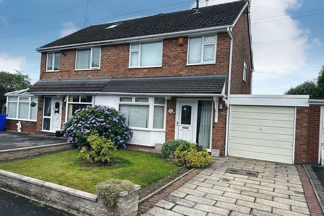 Thumbnail Semi-detached house for sale in Chessington Crescent, Stoke-On-Trent, Staffordshire