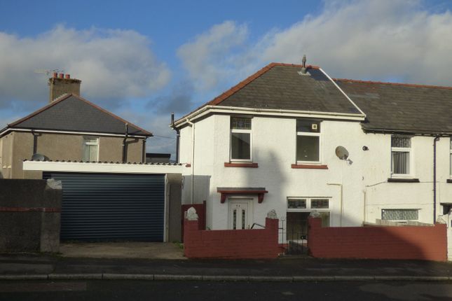 Thumbnail End terrace house for sale in Greenwood Road, Gardners Lane, Neath .
