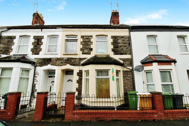 Thumbnail Terraced house for sale in Craddock Street, Cardiff
