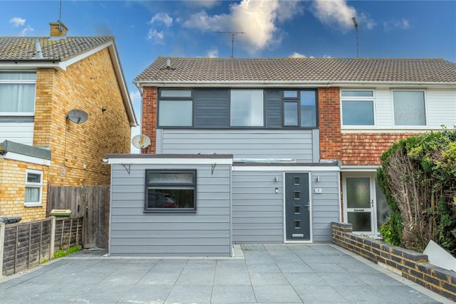 Thumbnail Semi-detached house for sale in Rushley Close, Great Wakering, Essex