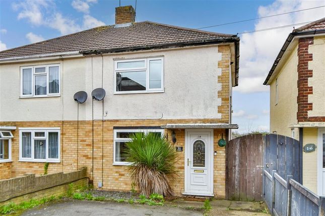 Thumbnail Semi-detached house for sale in Crestway, Wayfield, Chatham, Kent