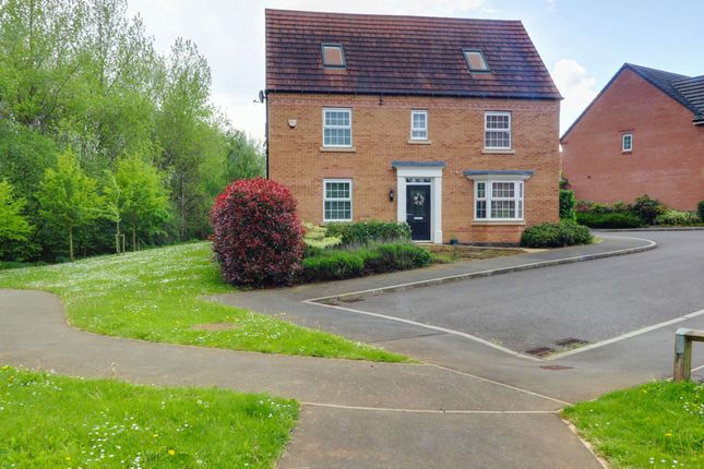 Thumbnail Detached house for sale in Irons Road, Harlestone Manor, Northampton