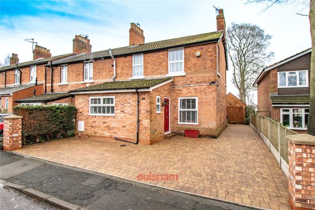 Thumbnail End terrace house for sale in The Crescent, Bromsgrove, Worcestershire
