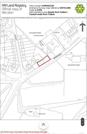 Land for sale in Development - 24 Bryn Road, Cwmllynfell, Swansea, West Glamorgan, 24 Bryn Road