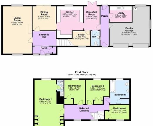 Modern Detached 4 Bedroom Property