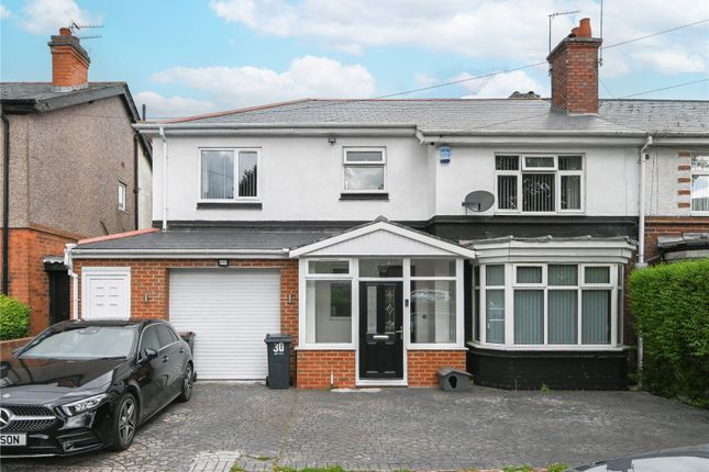Thumbnail Semi-detached house for sale in Poplar Avenue, Edgbaston, Birmingham, West Midlands
